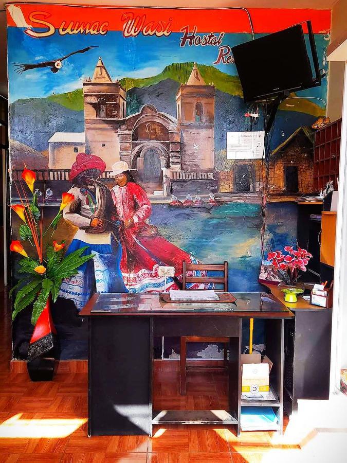 Sumac Wasi Hostel Chivay Kültér fotó